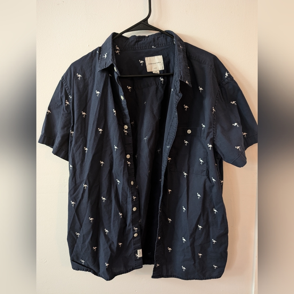3 for $12‎ Clearance  American Eagle Flex Mens Button Down Shirt